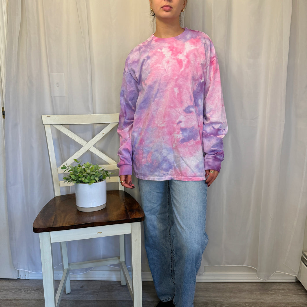 Pink & Purple Long Sleeve Shirt
