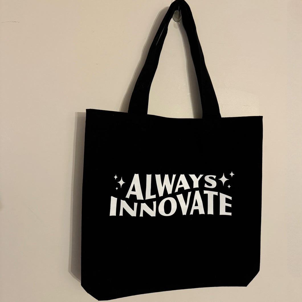 Always Innovate Black Tote