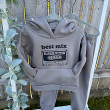 Load image into Gallery viewer, Gray Best Mix Hoodie Set
