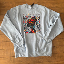 Load image into Gallery viewer, Be Kind to Your Mind Light Blue Crew
