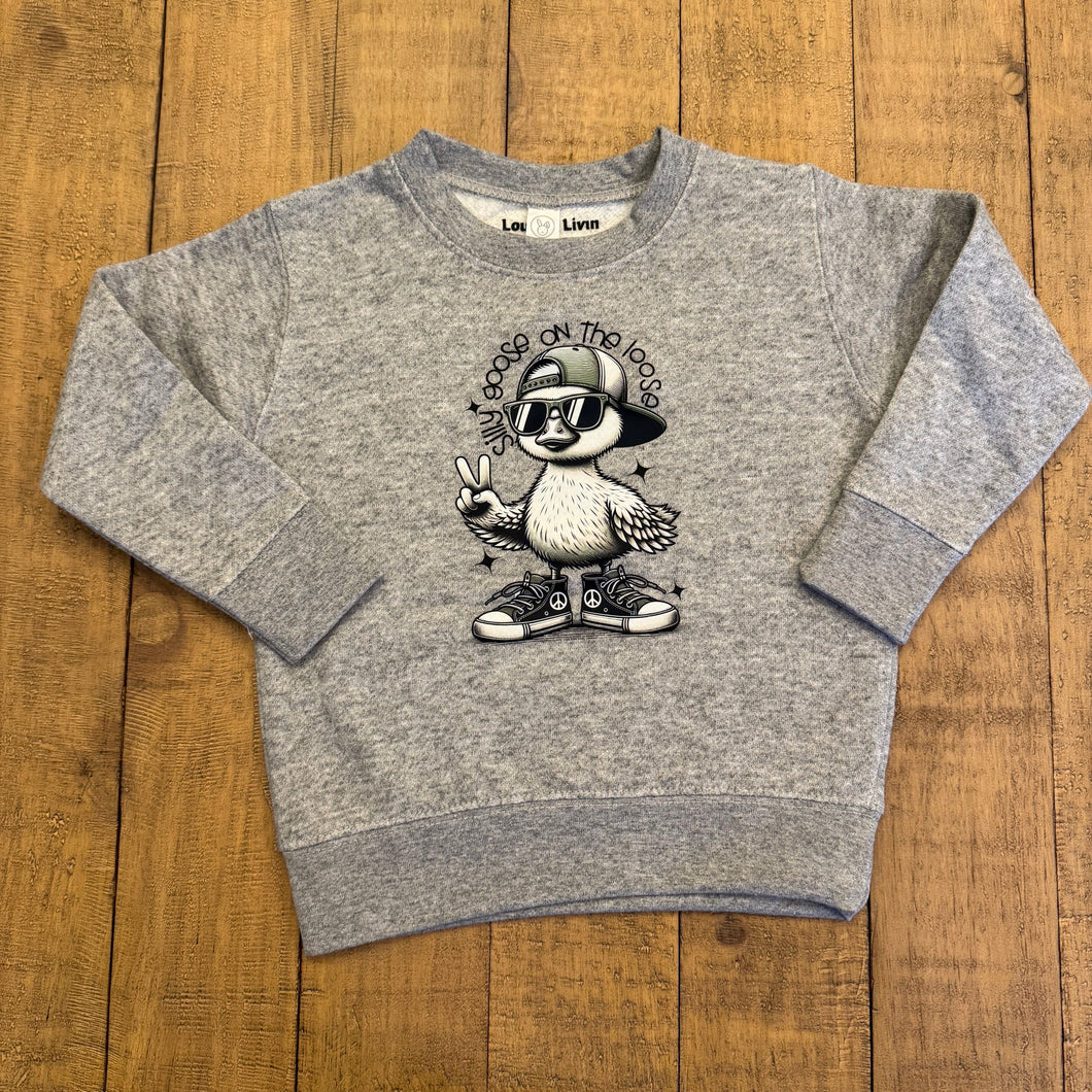 Silly Goose Gray Crewneck