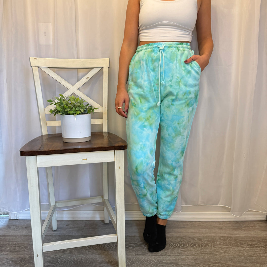 Teal Sweatpants - Large