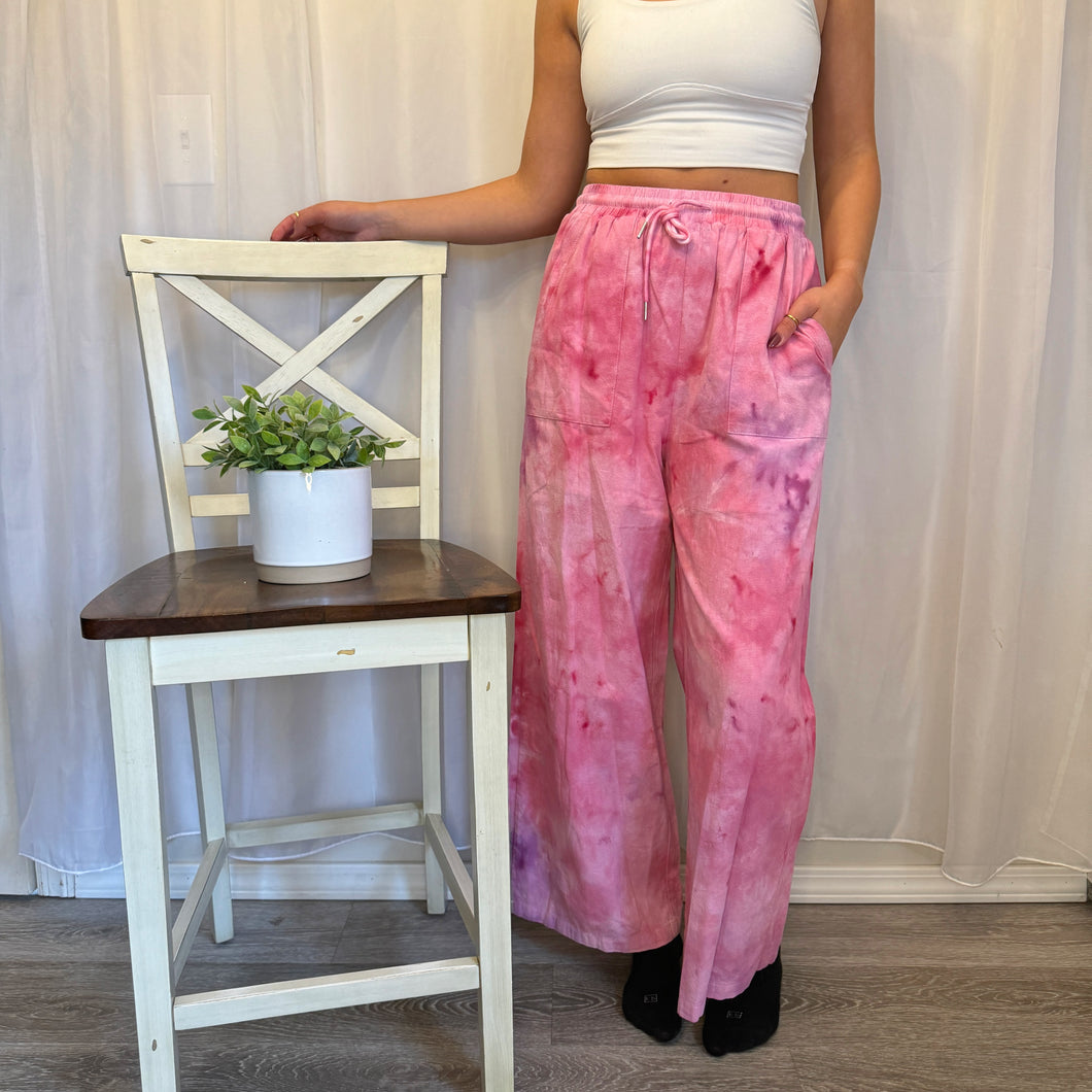 Pink Palazzo Pants