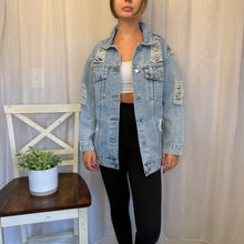 Load image into Gallery viewer, Overthink Jean Jacket
