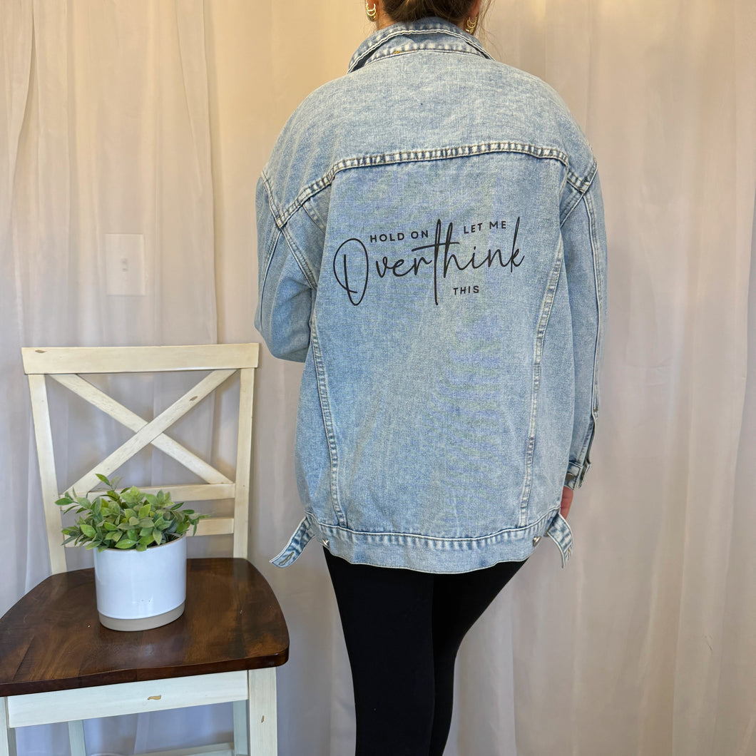 Overthink Jean Jacket
