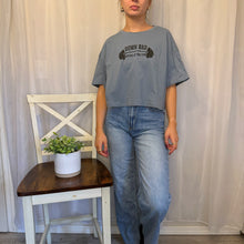 Load image into Gallery viewer, Tortured Poets Lyric Cropped Tee - Down Bad
