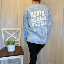 Load image into Gallery viewer, Mental Health Matters Blue Crewneck - Small
